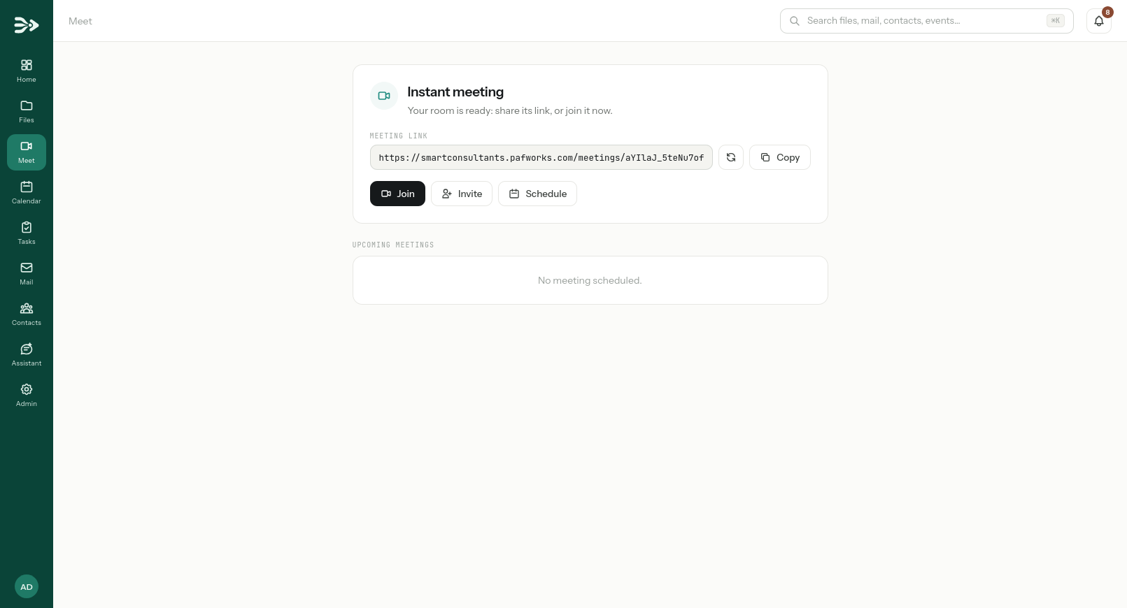 Meeting screenshot